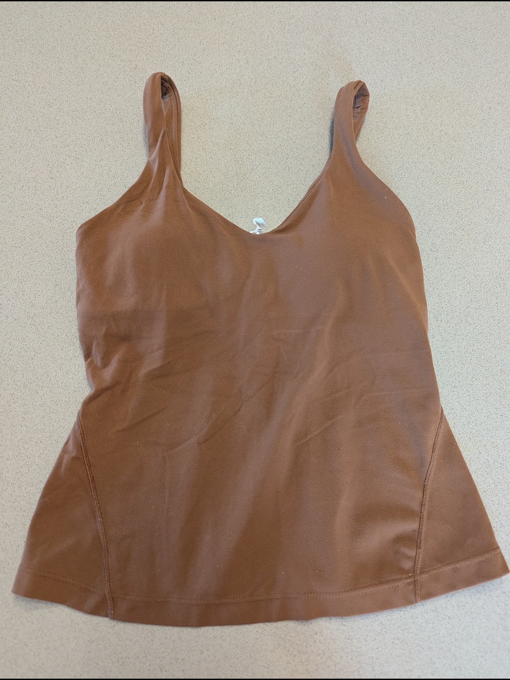 Lululemon Align Brown Scoop Neck Tank